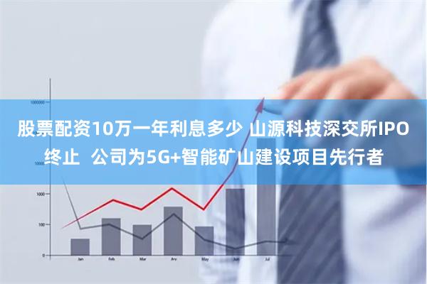 股票配资10万一年利息多少 山源科技深交所IPO终止  公司为5G+智能矿山建设项目先行者